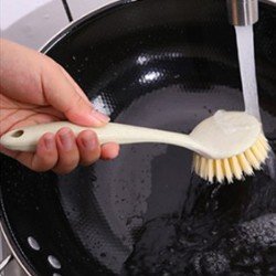 Sink Washer Brush Kitchen Cleaning Palm Scrub Dish Brush